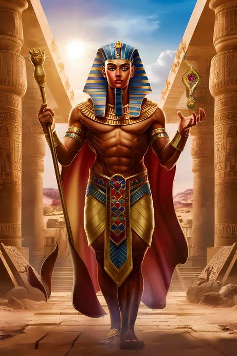 Egyptian Pictures, Luxury Architecture, Lock Screen Wallpaper Iphone, Egyptian Pharaoh, Egyptian Pharaohs, Drew Mcintyre, Fantasy Pictures, Mixed Media Artwork, Japanese Women