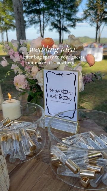 - Check more at https://howcandothis.com/weddingideas/64108/ Small Backyard Wedding Reception, Aesthetic Perfumes, Interactive Wedding, Her Perfume, Victoria's Secret Perfume, Garden Wedding Ideas, Wedding Content, Backyard Reception, Bug Spray