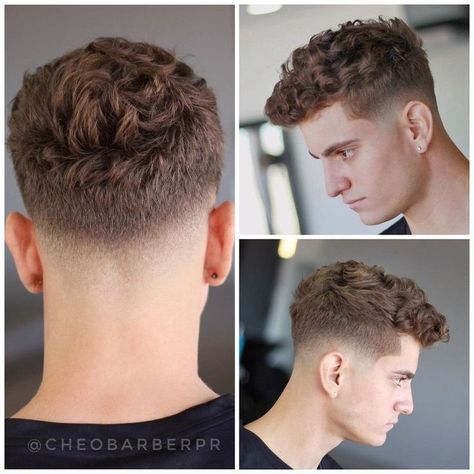 Undercut Hairstyle Men Curly, Curly Buzzcut Men, Men Short Hair Fade, Fade Haircut Curly Hair, Taper Fade Curly Hair, Drop Fade Haircut, Curly Hair Fade, Mens Hairstyles With Beard, Men Haircut Curly Hair