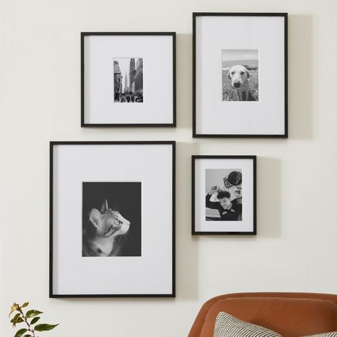 These popular, go-anywhere frames come in a variety of sizes to make collecting and curating art more fun. Mirror Gallery, Mirror Gallery Wall, Wood Gallery Frames, Mirrored Picture Frames, Gallery Frames, Collage Picture Frames, Gallery Wall Frames, Wall Frames, Mirror Wall Art