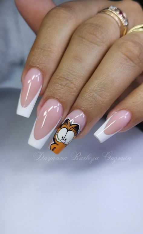 Character Nails, Tulip Nails, Disney Acrylic Nails, Unghie Nail Art, Wow Nails, Nails Art Designs, Cute Spring Nails, Classic Nails, Crazy Nails