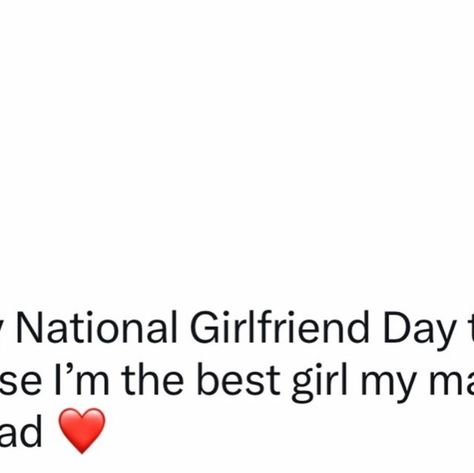 Justin Laboy on Instagram: "HAPPY NATIONAL GIRLFRIEND DAY. WATCH NONE OF YOU GET POSTED TODAY… & YES HE’S CHEATING ON YOU, THATS WHY HE HIDES YOU. God Bless ❤️ @TheDownload #Respectfully" Girlfriend Day, Justin Laboy, National Girlfriend Day, Girlfriends Day, God Bless, Cool Girl, Good Things, On Instagram, Quick Saves