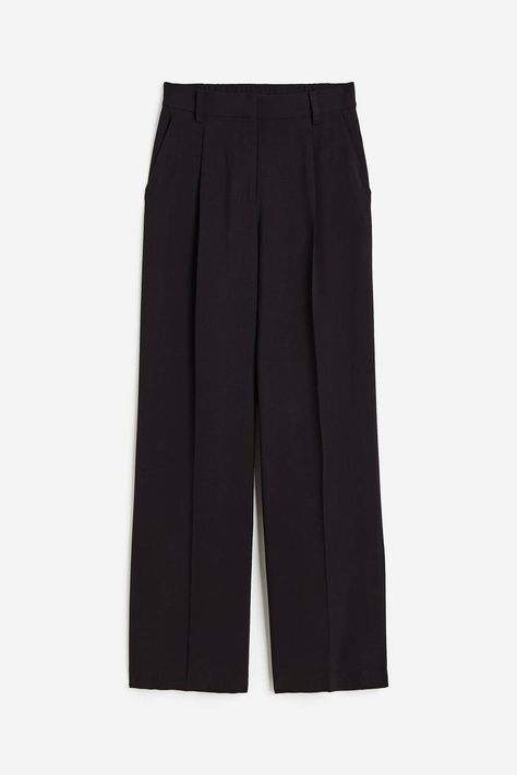 Black Wide Leg Trousers, Dressy Pants, Woven Jacket, Wide Jeans, Cool Jackets, Puffed Sleeves Dress, Black Dress Pants, Wide Legs, High Fashion Street Style