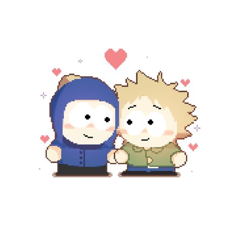 Craig South Park, North Garden, Tweek And Craig, Creek South Park, Tweek Y Craig, South Park Fanart, Grunge Art, Cute Chibi, Cartoon Shows