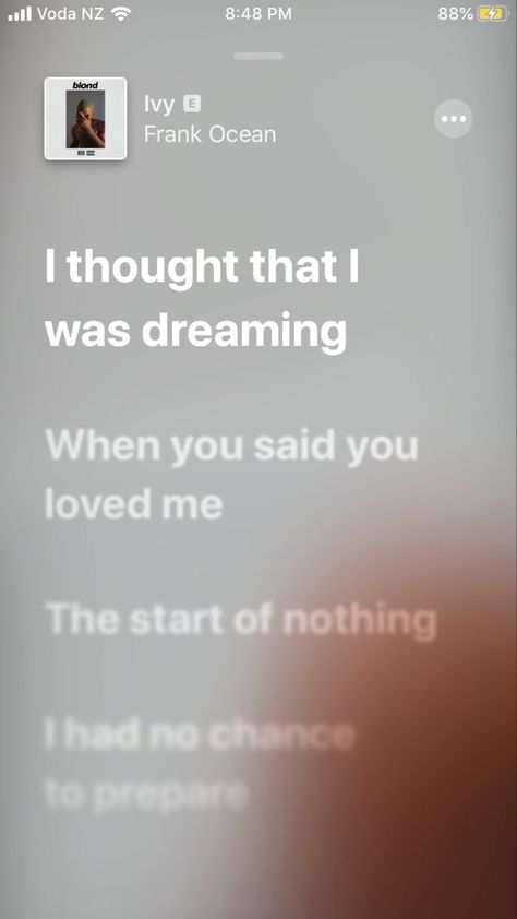 Frank Ocean Apple Music, Lyrics Apple Music, Apple Music Lyrics, Ocean Lyrics, Frank Ocean Lyrics, Music Tones, Song Suggestions, Music Collage, Journal Writing Prompts