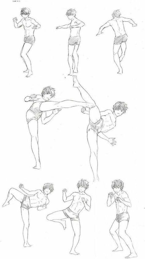 Trening Sztuk Walki, Different Poses, Body Reference Drawing, Animal Illustrations, 캐릭터 드로잉, Animation Reference, Poses References, Figure Drawing Reference, Body Drawing