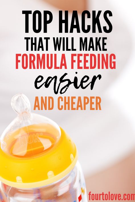 Best formula hacks bottle-feeding moms need to know. On the go and storage options that will save you time and money when you feed your baby formula. Best Baby Formula, Formula Fed Babies, Formula Milk, Formula Feeding, Feeding Baby, Baby F, Breastfeeding Tips, Baby Formula, Bottle Feeding