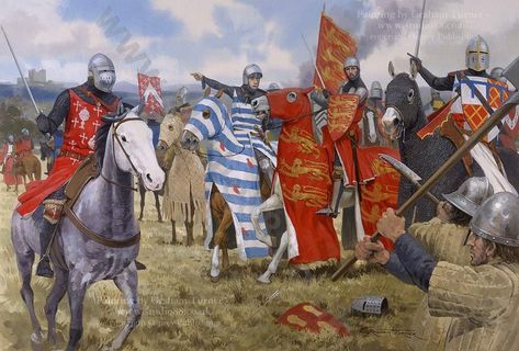 Medieval Cavalry, Angus Mcbride, Medieval Warfare, Ancient Warrior, Medieval Artwork, Warriors Illustration, Century Armor, Crusader Knight, Historical Warriors