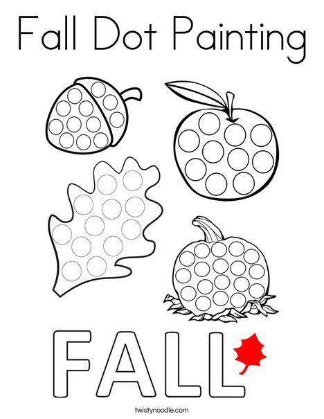 Fall Dot Painting Coloring Page - Twisty Noodle Train Pumpkin, Twisty Noodle, Fall Preschool Activities, Fall Coloring, Fall Lessons, Color Sheets, Arabic Worksheets, Tiny People, Do A Dot