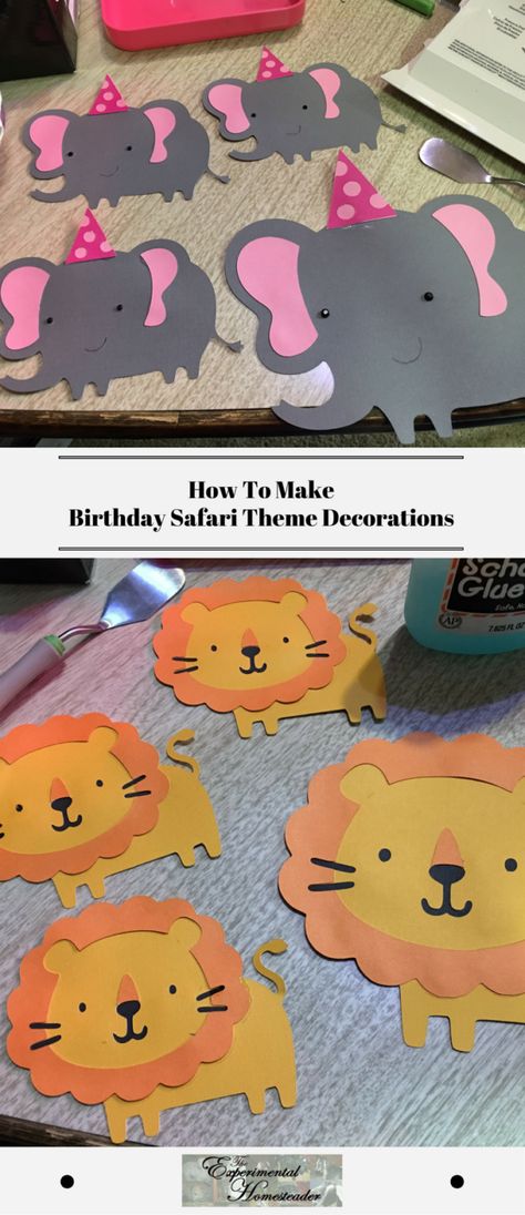 Birthday Safari Theme, Diy Birthday Party Decorations, Jungle Theme Decorations, Safari Birthday Party Decorations, Party Decorations Diy, Jungle Theme Birthday Party, Animal Themed Birthday Party, Zoo Birthday Party, Birthday Theme Decoration