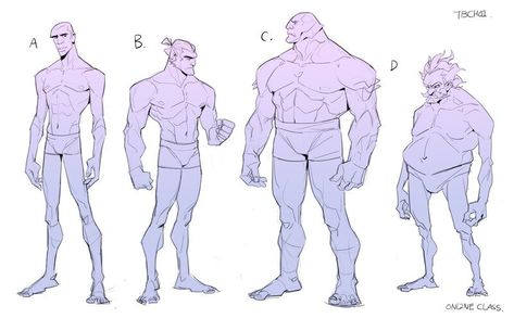 ArtStation - Online Class Demo, TB Choi Curious Pose Reference, Tb Choi, Character Descriptions, Facial Shapes, 남성 근육, Storyboard Ideas, Human Anatomy Drawing, Anatomy Sketches, Body Reference Drawing