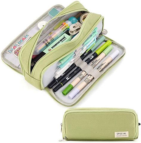 Large Pencil Case, School Pencil Case, School Supplies Organization, Pen Bag, School Pencils, Pencil Case Stationery, Pen Pouch, Stationery Organization, Pouch Organizer