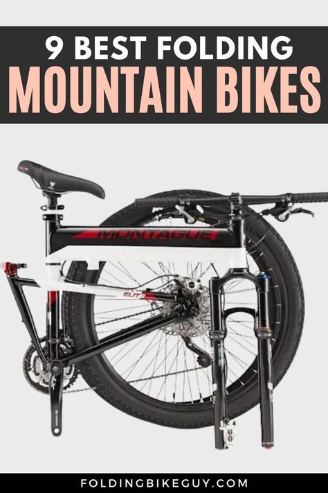 Mountain biking is becoming more and more popular, with people looking for a fun, fast ride that can take them to all sorts of places. One great way to find a good mountain bike is by checking out the reviews. Here are nine of the best folding mountain bikes on the market today. Montague Paratrooper, Mountain Bike Brands, Folding Mountain Bike, Best Mountain Bikes, Folding Bicycle, Bike Brands, Mountain Bikes, Folding Bike, Electric Bike