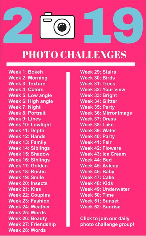 Take our 52 week photo challenge by using these photo prompts. Want to see everyone's photos? Click the image to join our photo challenge group! Photography Challenge Beginners, Camera Basics, 52 Week Challenge, Photo Challenges, Photo Prompts, Week Challenge, Challenge Group, Challenge Week, Photography Challenge