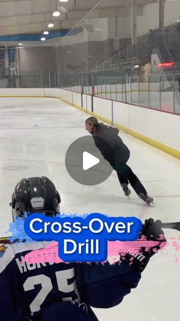 WiserStride Powerskating on Instagram: "Cross-over in game simulation drill #hockey #hockeylife #hockeycoach #powerskating" Hockey Practice Drills, Hockey Stick Tape Jobs, Hockey Skating Drills, Hockey Drills Off Ice, Hockey Drills For Kids, Hockey Training Aids, Competitions For Kids, Hockey Drills, Hockey Room