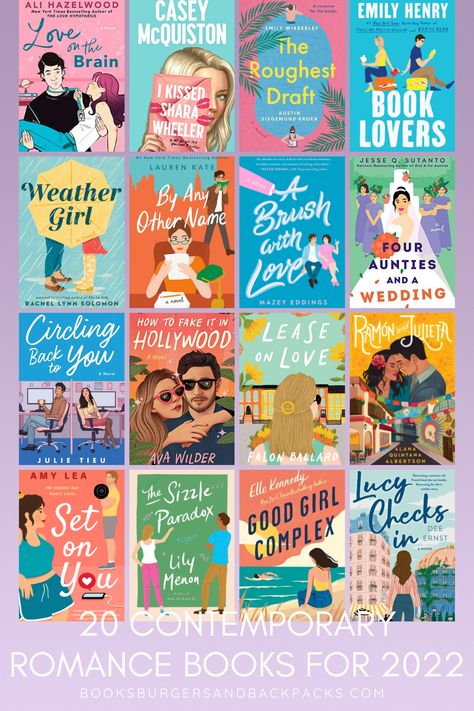 If contemporary romance like 'The Love Hypothesis' and 'Beach Read' are your jam then here are 20 more books coming out in 2022 that will make your heart all warm and fuzzy (and will probably break it every which way too, before that HEA) #romancebooks #booklist #contemporaryromance Gifts For Teenage, Romance Book To Read, Spicy Rom Com Books, Books Like Love Hypothesis, Best Contemporary Romance Books, Books Like The Love Hypothesis, In A Jam Book, Romance Book List, Best Romcom Books