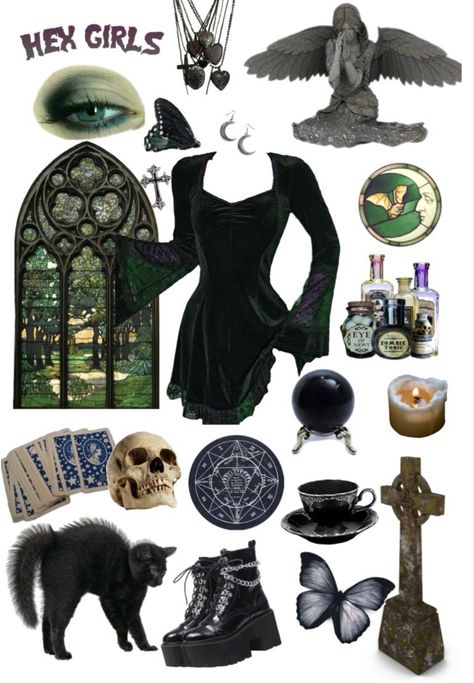 Eco Goth Fashion, Goth Cottagecore Aesthetic Outfits, Witchcraft Aesthetic Outfit, Lunar Witch Outfit, Eco Goth Aesthetic, Nature Witch Outfit, Eco Witch, Gothic Academia Outfits, Witchcraft Outfits