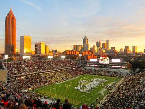 5 Things to Expect From Georgia Tech Football This Year (2014) Bobby Dodd Stadium, Georgia Tech Campus, Georgia Tech Aesthetic, Georgia Tech Football, September Mood, College Goals, College Vision Board, Georgia Institute Of Technology, Tech Aesthetic