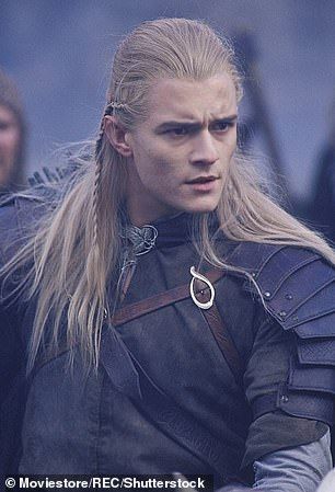 Orlando Bloom posts throwback to when he was Liv Tyler's 'little baby' Legolas | Daily Mail Online Billy Boyd, Legolas And Thranduil, Elijah Wood, Bilbo Baggins, Tauriel, Ralph Macchio, The Two Towers, Fellowship Of The Ring, Orlando Bloom