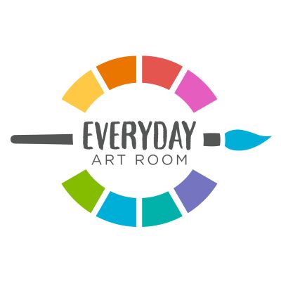 Teacher Logo, Room Logo, Cassie Stephens, Painting Logo, Everyday Art, Teacher Blogs, Online School, Online Education, Art Classroom