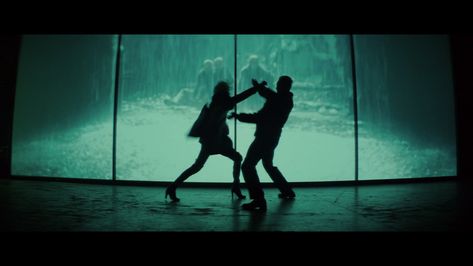 Atomic Blonde - Jonathan Sela Action Movie Aesthetic, Green Cinematography, Atomic Blonde Aesthetic, Action Scene, Seasons In The Sun, Scene Aesthetic, Storyboard Illustration, Neon Noir, Atomic Blonde