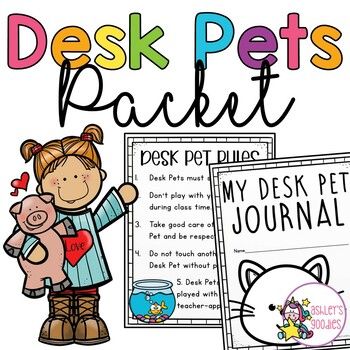 Do you need a new idea for classroom management? Look no further! Desk Pets! This Desk Pets Packet contains everything you need to get started! The children LOVE earning these rewards!Included in this packet:Editable letterRulesDesk Pet Agreement FormAbout my Desk PetDaycare Sign in and Out FormDesk Pet Enrollment FormJournal coversJournal insertsLabels- Pet Store, Pet Daycare, Adoption Center, Adoption BinderCertificateTeacher TrackersDesk Pet TicketsCheck out the preview to see what's included Desk Pet Ideas, Desk Pets, Children Desk, Pet Daycare, Desk Pet, Student Rewards, Adoption Center, My Desk, Child Love