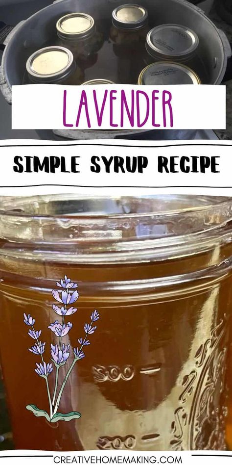 Lavender Simple Syrup Recipe, Lavender Drink, Lavender Simple Syrup, Simple Syrup Recipe, Honey Simple Syrup, Sauces Recipes, Lavender Recipes, Lavender Syrup, Simple Syrup Recipes