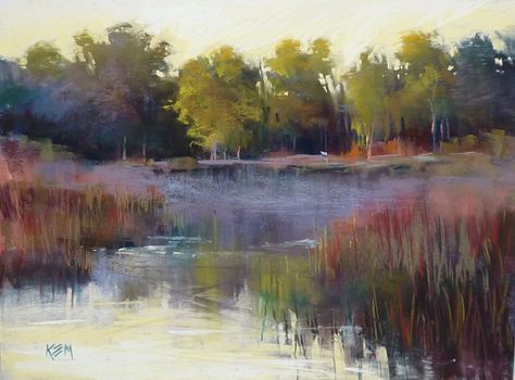 Karen Margulis is creating pastel lessons, videos, demos, paint-alongs, hand outs and more! | Patreon Soft Pastel Art Ideas, Pastel Art Ideas, Soft Pastel Art, Pastel Artwork, Pastel Landscape, Chalk Pastels, Pastel Drawing, Pastel Art, Pastel Painting