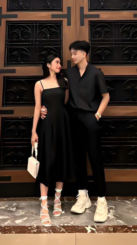 Ootd Couple, Home Decor Ideas Kitchen, Home Decor Painting, Classy Couple, Couple Dress, Cute Couple Outfits, Painting Home Decor, Couple Picture Poses, Blind Date