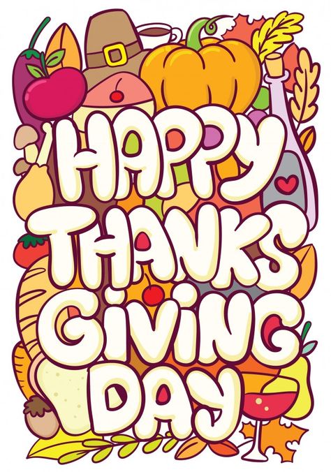 Thanksgiving Typography, Happy Thanksgiving Pictures, Food School, Happy Frames, Happy Thanksgiving Images, Thanksgiving Poster, Thanksgiving Pictures, Fb Profile, Thanksgiving Images