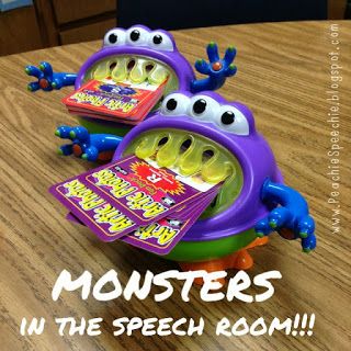 Kids Speech Therapy, Monster Snacks, Articulation Cards, Speech Games, Speech Articulation, Therapy Toys, School Speech Therapy, Speech Therapy Games, Slp Activities