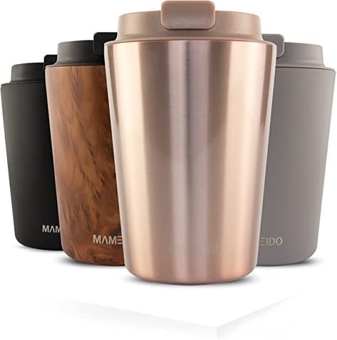 MAMEIDO Travel Mug 350ml Black Marble - Coffee Cup Travel Mugs for Hot Drinks, Leakproof Insulated Coffe Mug : Amazon.co.uk: Home & Kitchen Coffee Flask, Thermal Flask, Toyota Aygo, Thermal Mug, Tea Brands, Thermos Cup, Coffee To Go, Christmas Drinks, Stainless Steel Travel Mug