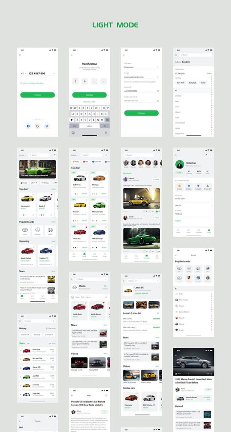 Car Sale Info App 50+ Screens , Available for Sketch, XD &amp; Figma Car Rental Website, Application Ui Design, Sales App, Sale Advertisement, Car Rental App, Car App, Car Ui, App Design Layout, App Ideas