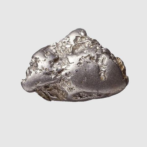 Platinum nugget. Steven Stone, Minerals And Gemstones, Rocks And Gems, Platinum Metal, Gems And Minerals, Gems Jewelry, Rocks And Minerals, Rocks And Crystals, Precious Metals