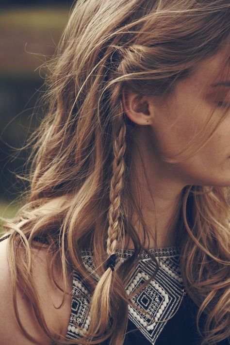 Barrette Hairstyles, Spring Braids, Cute Braid Hairstyles, Hippie Hairstyles, Spring Haircuts, Estilo Hippie Chic, Bohemian Braids, Hippie Stil, Cute Braided Hairstyles