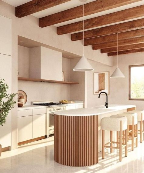 13 Japandi Kitchen Design Ideas for Your Next Remodel Project - StoryNorth Japandi Kitchen Design, Japandi House, Aesthetic Styles, Japandi Interior Design, Japandi Interiors, Japandi Home, Modern Kitchen Design Black, Japandi Design, Japandi Interior