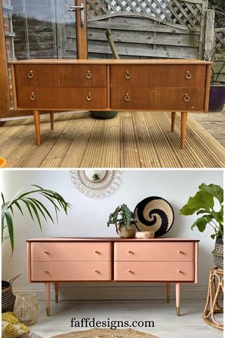 Mid Century Makeover with Dixie Belle Paint – Faff Designs Mid Century Furniture Makeover, Mid Century Modern Makeover, Diy Kast, Sideboard Makeover, Sideboard Upcycle, Diy Baby Furniture Ideas, Baby Furniture Ideas, Upcycled Furniture Diy, Diy Baby Furniture