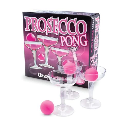 Get your friends together, pop the bubbly and have some fun with this Prosecco Pong Adult Party Drinking Game! Prosecco Pong, Kissing Menu, Outdoor Wedding Games, Wedding Games For Kids, Wedding Table Games, Home Party Games, Hen Party Games, Drinking Game, Drinking Party