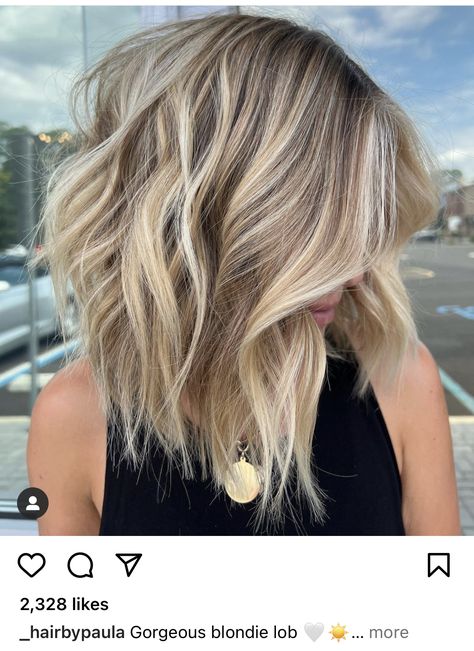 Blonde Hair Transformations, Balayage Blond, Hair Adviser, Blonde Hair Inspiration, Blonde Hair Looks, Haircuts For Medium Hair, Hair Color And Cut, Haircut For Thick Hair, Medium Hair Cuts