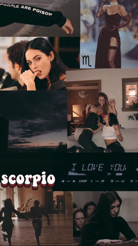 Scorpio Zodiac Aesthetic Wallpaper, Scorpio Mood Board Aesthetic, Scorpiocore Aesthetic, Scorpio Energy Aesthetic, Scorpio Women Aesthetic, Destinycore Aesthetic, Scorpio Mood Board, Sagittarius Aesthetic Moodboard, Scorpio Girl Aesthetic