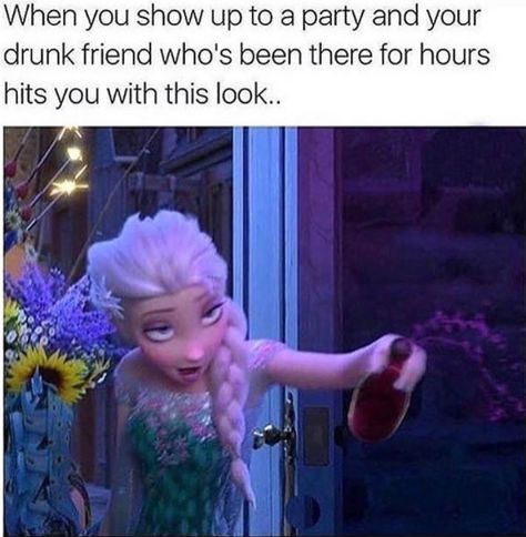 And one of you is responsible for catching the other up: | 18 Memes You Need To Send To Your Drinking Buddy Goofy Memes, Drunk Memes, Tgif Funny, Lets Get Drunk, Drunk Friends, Drunk Humor, Friday Quotes Funny, Get Drunk, Work Quotes Funny