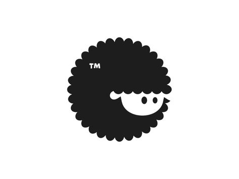 @ Logo, Logo Designs Ideas, Sheep Graphic Design, & Logo, Sheep Logo Design, Logo With Icon, Designer Brand Logos, Cute Branding, Cute Logo Design