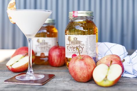 Recipes Archive - Firefly Spirits Salted Caramel Moonshine, Caramel Moonshine, Caramel Apple Martini, Apple Pie Moonshine, Salted Carmel, Apple Martini, Moonshine Recipes, Caramel Apple, Heavy Whipping Cream