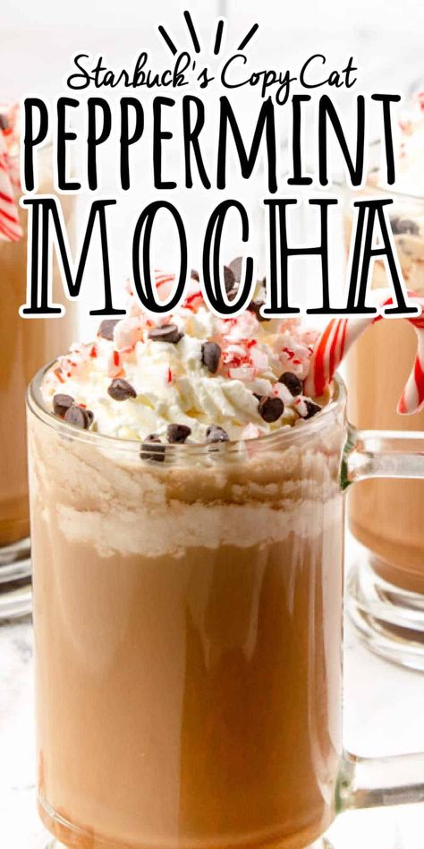 I love coffee and holiday flavors, but I don't want to spend a ton of money. That's why I started making my own Homemade Peppermint Mocha with ingredients from the grocery store, and no fake coffee creamer. It was surprisingly easy! Once you try this recipe at home, you will always keep the recipe close by. Mocha Coffee Creamer Recipe, Mocha Creamer Recipe, Peppermint Coffee Creamer, Ninja Coffee Bar Recipes, Mocha Coffee Recipe, Fake Coffee, Flavored Coffee Recipes, Homemade Peppermint Mocha, Peppermint Mocha Creamer