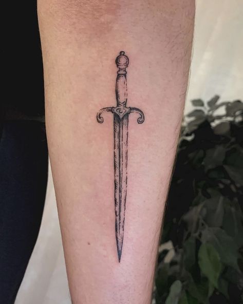 Sting Tattoo, Tattoo Future, Knife Tattoo, Funky Tattoos, Sigil Tattoo, Handpoke Tattoo, Dagger Tattoo, Modern Tattoos, Tattoo Illustration