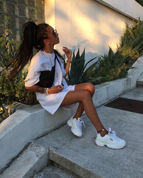 Fila Outfit, Instagram Baddie, Neue Outfits, Outfit Goals, Baddie Outfits, Mode Inspiration, Fashion Killa, Outfits Casuales, Instagram Feed