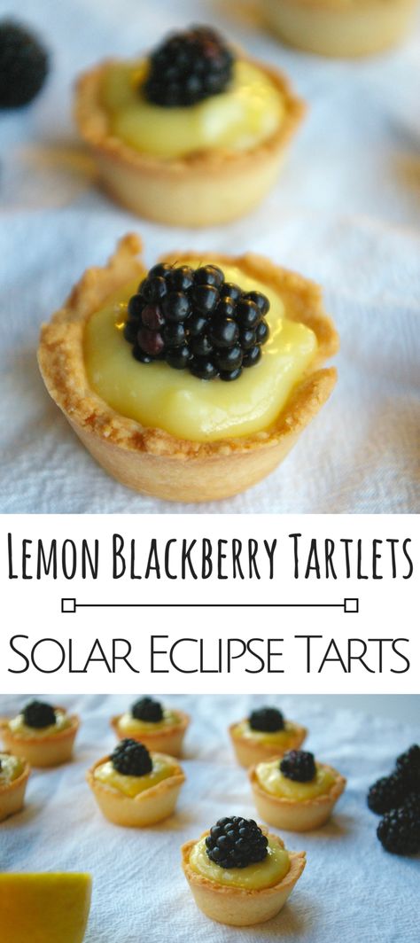 Blackberry Tartlets, Eclipse Themed Food, Lemon Tartlets, Eclipse Party, Mini Tarts, Lemon Curd Recipe, Mini Tart, Juice Recipe, More Recipes