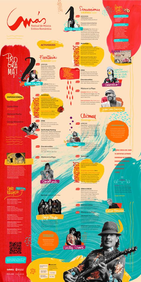 Festival Más on Behance Family Festival Poster, Folklore Graphic Design, Festival Brochure Design, Tourism Graphic Design, Festival Program Design, Festival Websites, Festival Brochure, Concert Branding, Festival Program