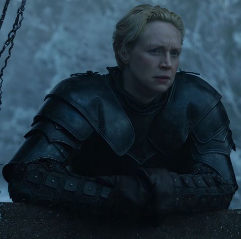 Game Of Thrones Brienne, Game Of Thrones Screencaps, Game Of Thrones Jaime, Rowena Macleod, Game Of Thrones Outfits, Stark Family, Jaime And Brienne, Brienne Of Tarth, Gwendoline Christie