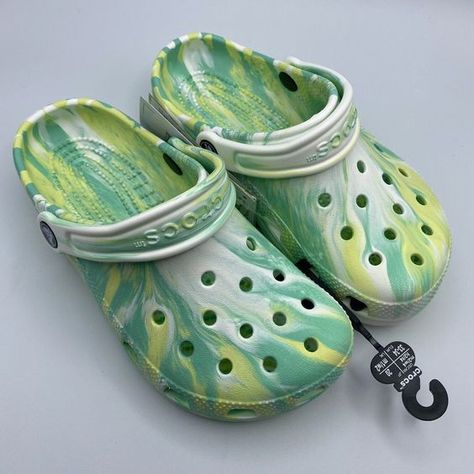 Good! Very good product very satisfied Crocs Tie Dye, Tie Dye Crocs, Cool Crocs, Micro Pig, Crocs For Men, Croc Accessories, Crocs Ideas, Crocs Outfit, Cute Flip Flops